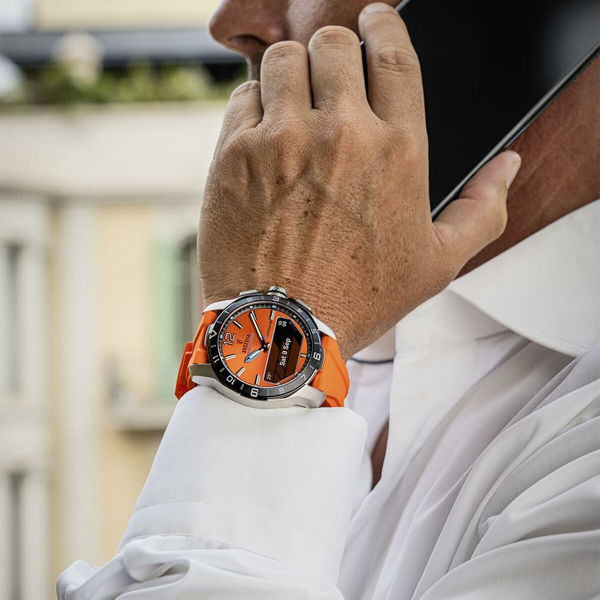 Herrklocka Festina F23000/7 Orange - 4