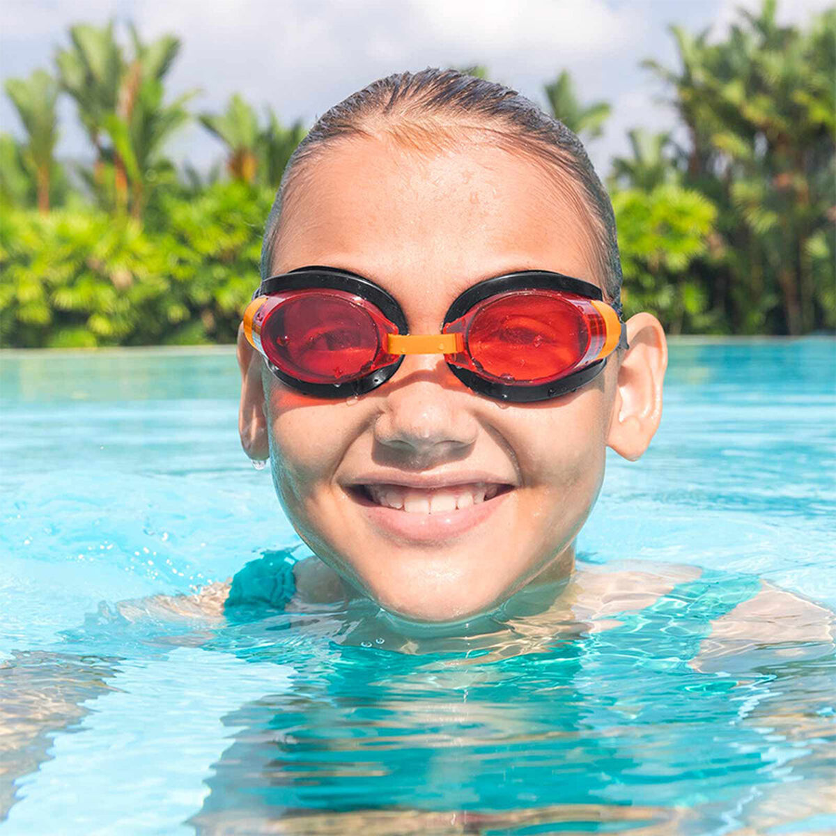 Bestway Barn Simglasögon Silikonrem Blandade Färger +3 År Strand och Pool 21080 - 7