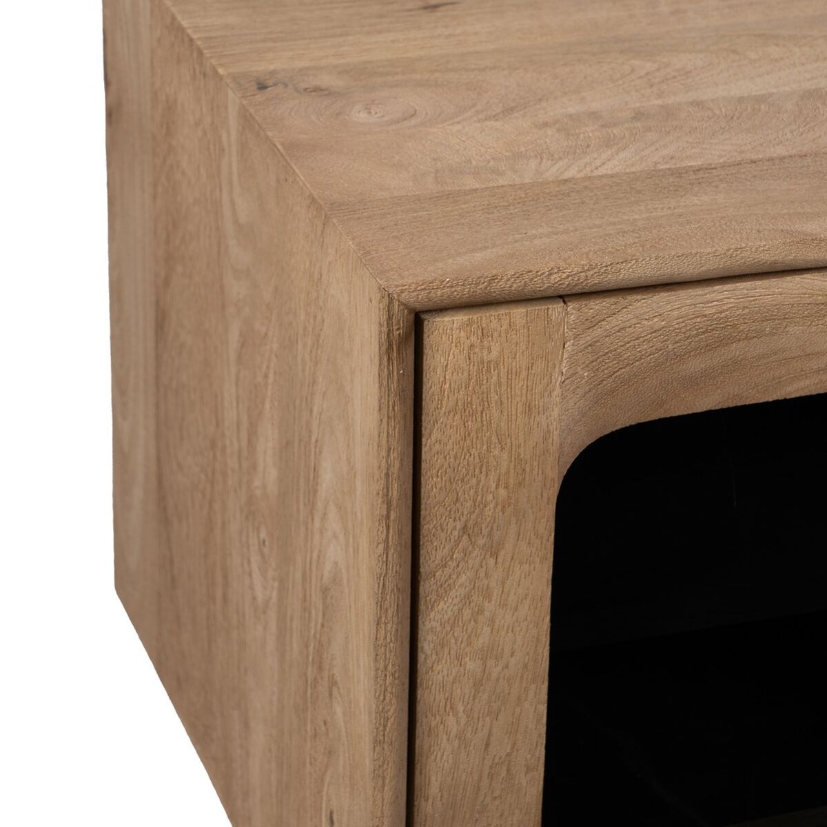 TV-möbler BURNIE Svart Naturell 180 x 40,5 x 48 cm - 4