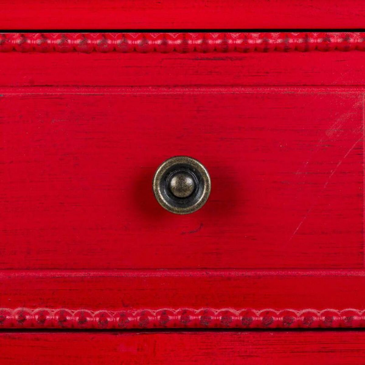 Sidobord Alexandra House Living Röd 33 x 78 x 33 cm - 7