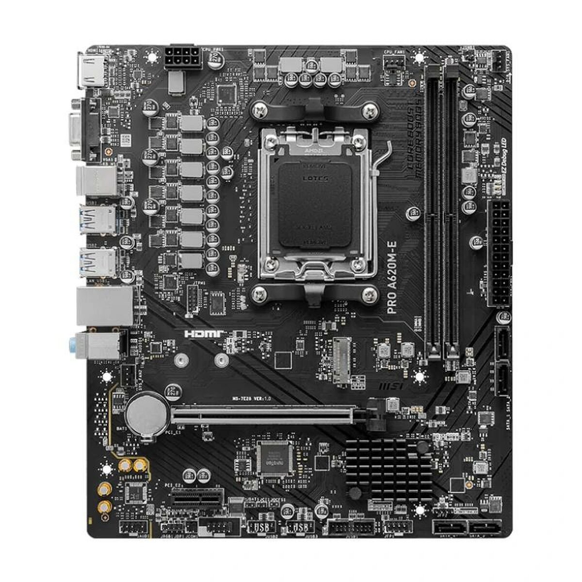 Moderkort MSI 911-7E28-001 AMD AM5 AMD A620 - 2