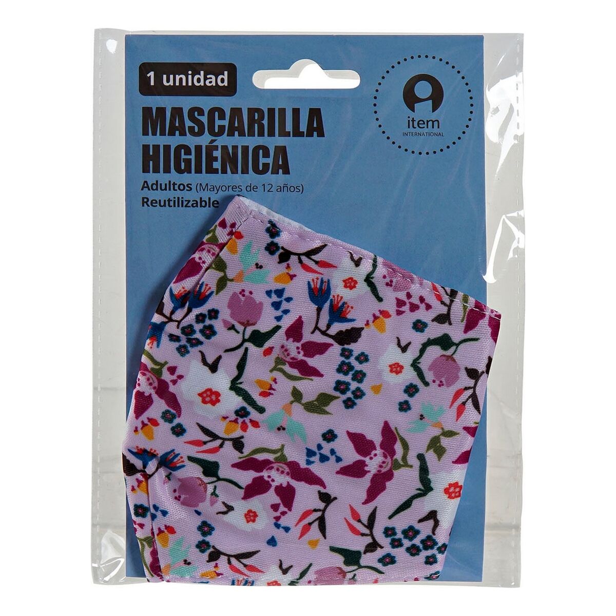 Hygienisk ansiktsmask DKD Home Decor Multicolour 4 antal - 5