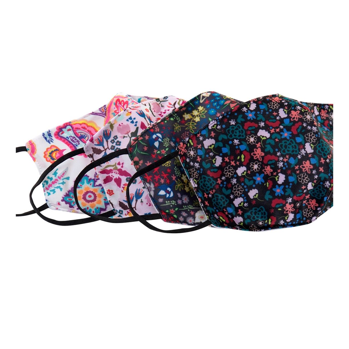 Hygienisk ansiktsmask DKD Home Decor Multicolour 4 antal - 2