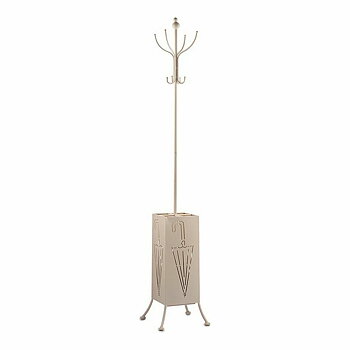 Kapphängare Gift Decor Kräm Metall (Renoverade D)
