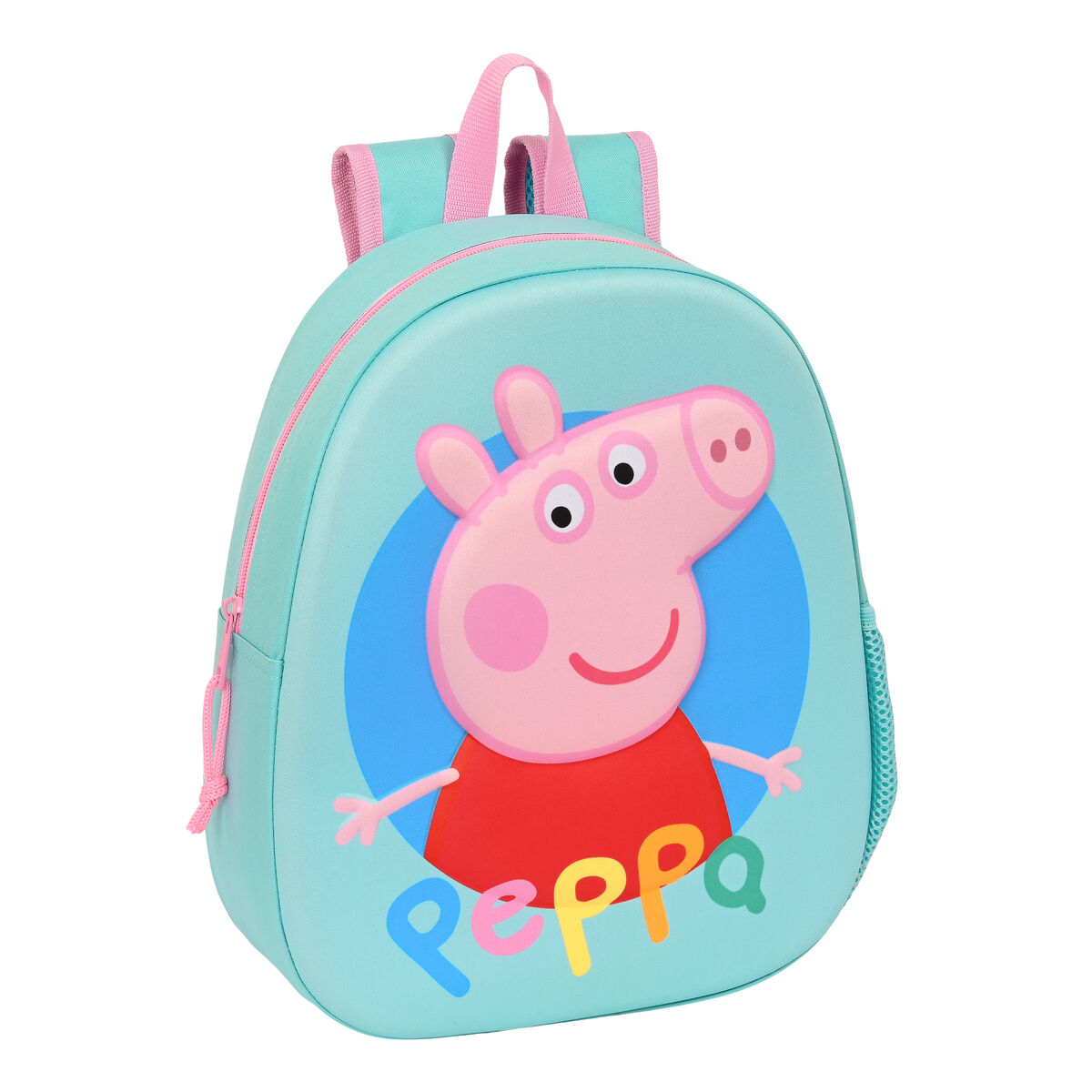 Skolryggsäck Peppa Pig Turkos - 5
