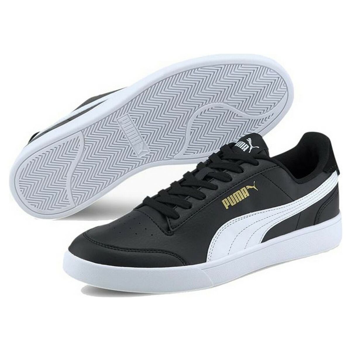 Gymnastikskor, Herr Puma Shuffle Svart - 3