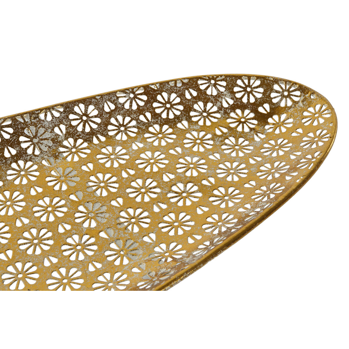 Uppsättning med Brickor Home ESPRIT Gyllene Arab 59,5 x 20 x 4 cm (2 antal) - 3