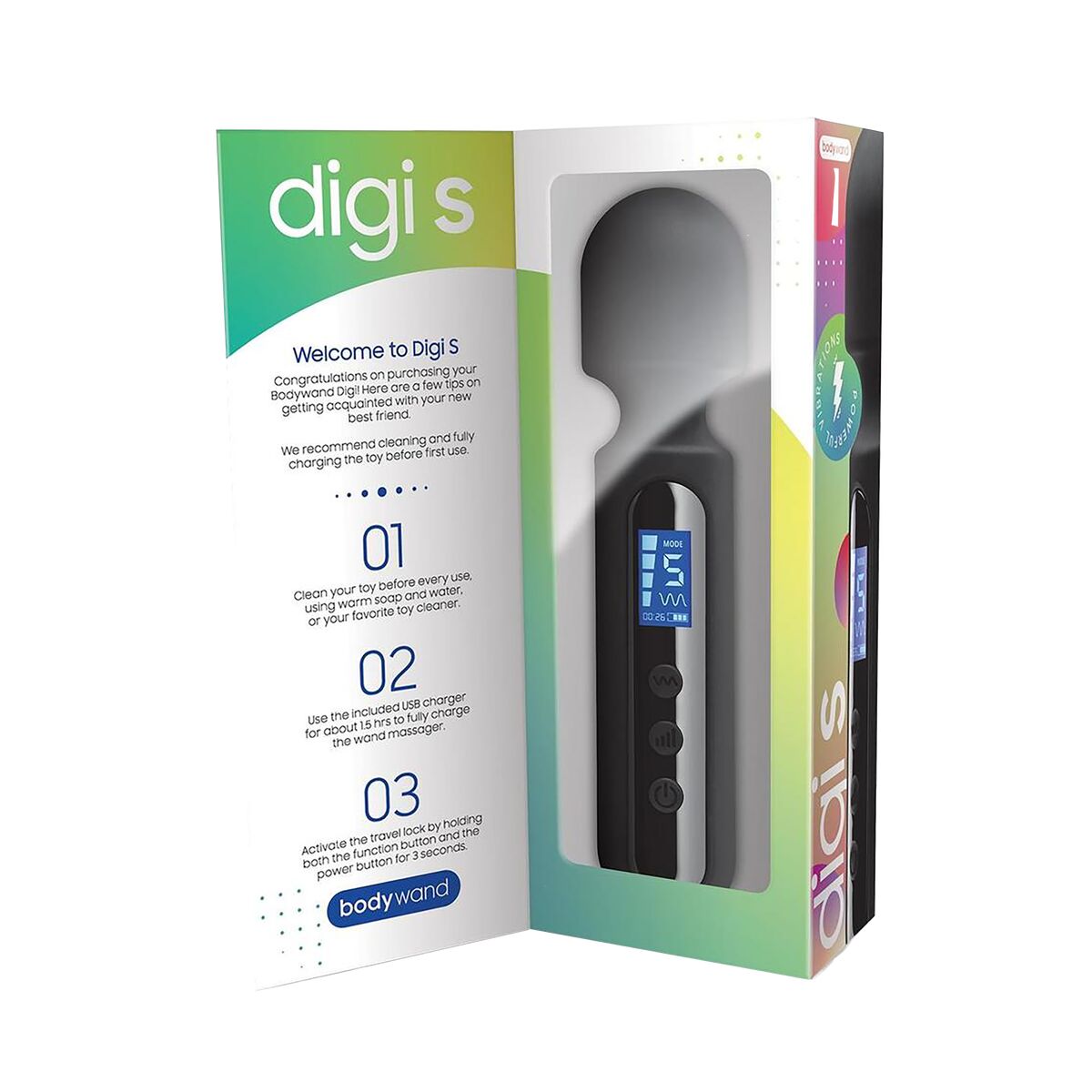 Vibrator Bodywand Svart - 3