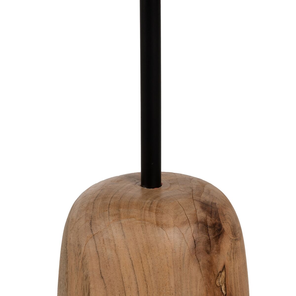 Sidobord Svart Naturell 35 x 35 x 55 cm - 7
