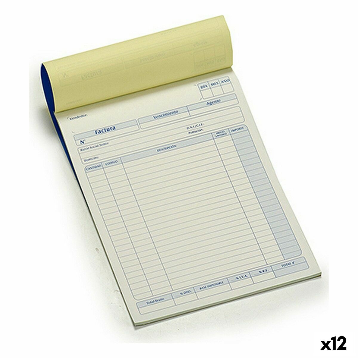 Fakturacheckbok Pincello 21 x 0,5 x 28,5 cm (12 antal) - 3