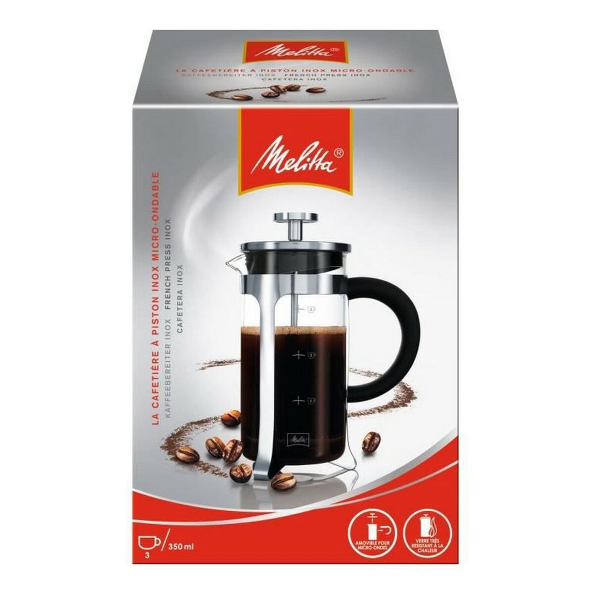 Temugg Melitta Premium 350 ml Rostfritt stål - 2