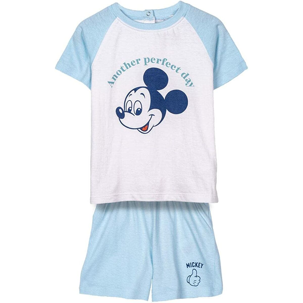 Pyjamas Barn Mickey Mouse Ljusblå
