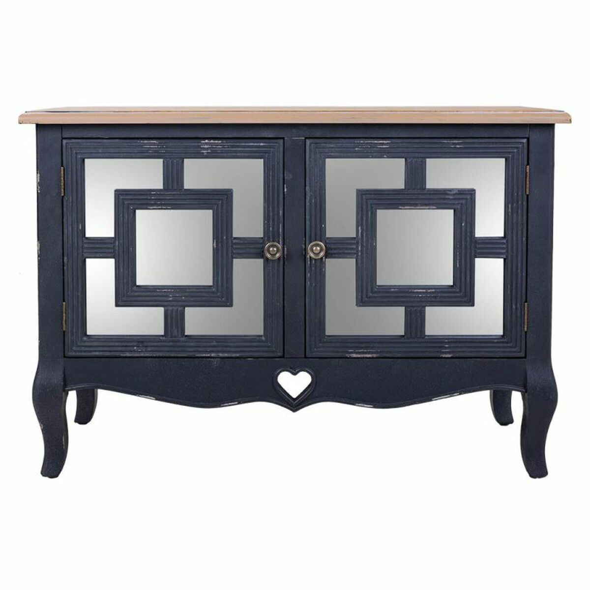 Mottagare Alexandra House Living Svart 36 x 56 x 83 cm - 3