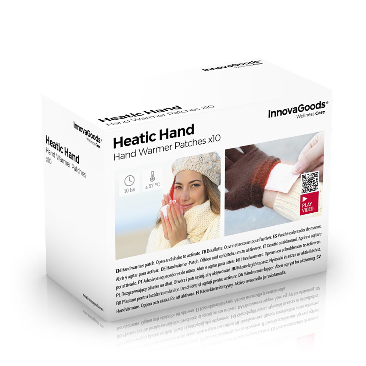 Handvärmande lappar som ger en mycket behaglig värme som kan användas när som helst Heatic Hand InnovaGoods 10 antal - 23