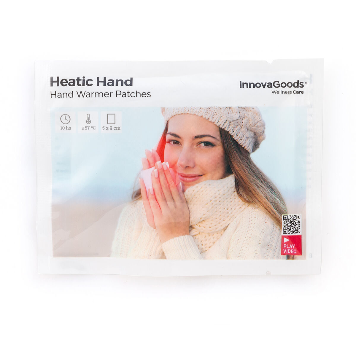 Handvärmande lappar som ger en mycket behaglig värme som kan användas när som helst Heatic Hand InnovaGoods 10 antal - 24