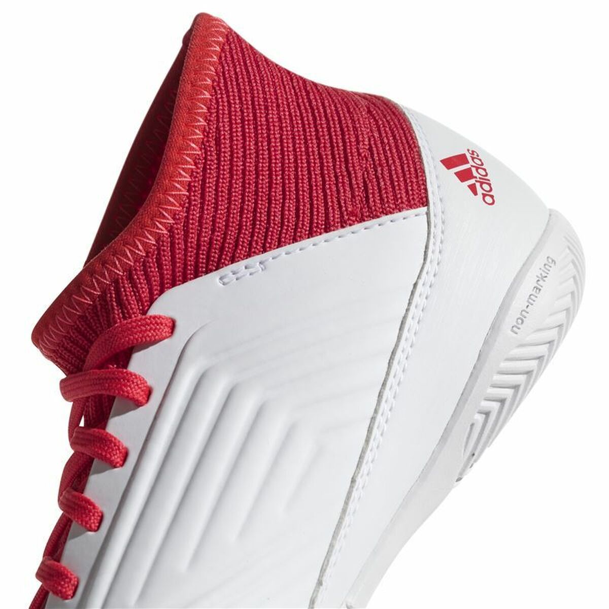 Fotbollsskor för inomhusbruk för barn Adidas Predator Tango 18.3 Vit - 9