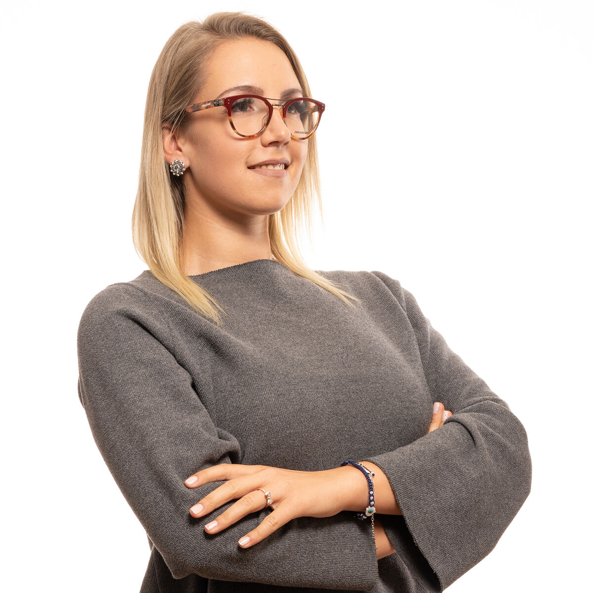 Glasögonbågar Zadig & Voltaire VZV217 490AFG - 2