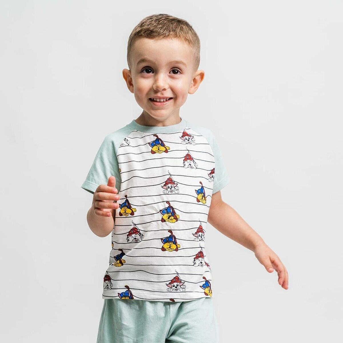 Pyjamas Barn The Paw Patrol Grön - 4