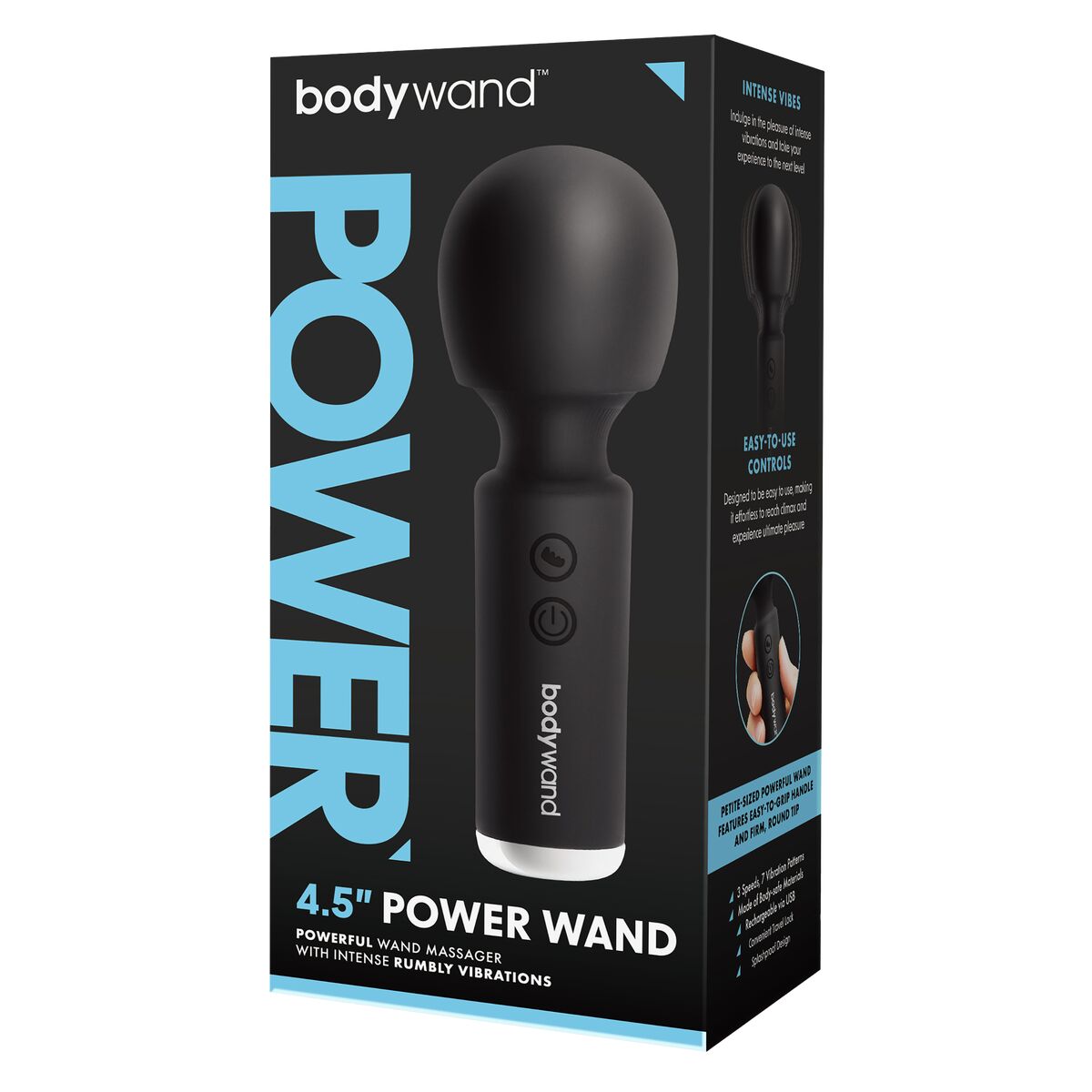 Massagemedel Bodywand Svart - 3
