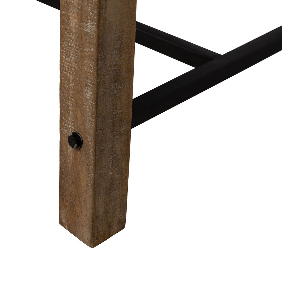Sidobord Svart Naturell 110 x 60 x 90 cm - 8