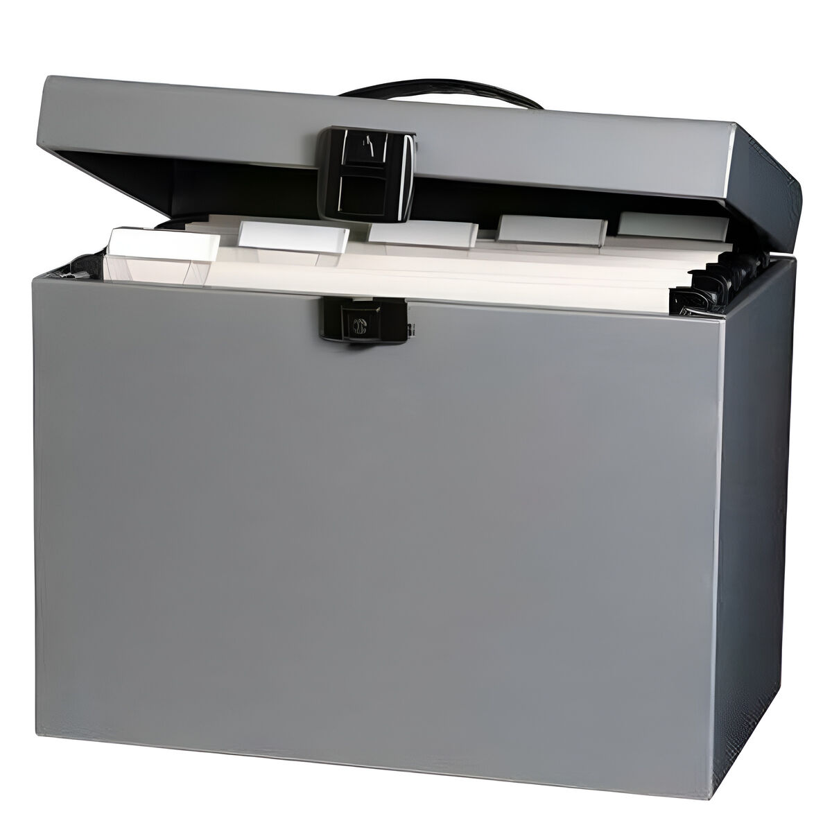 Filbox Oxford Class n Go Grå A4 29,5 x 37 x 22 cm (3 antal) - 2