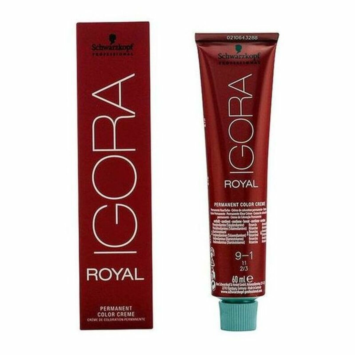 Färg utan ammoniak Schwarzkopf 14622 Nº 9-1 60 ml