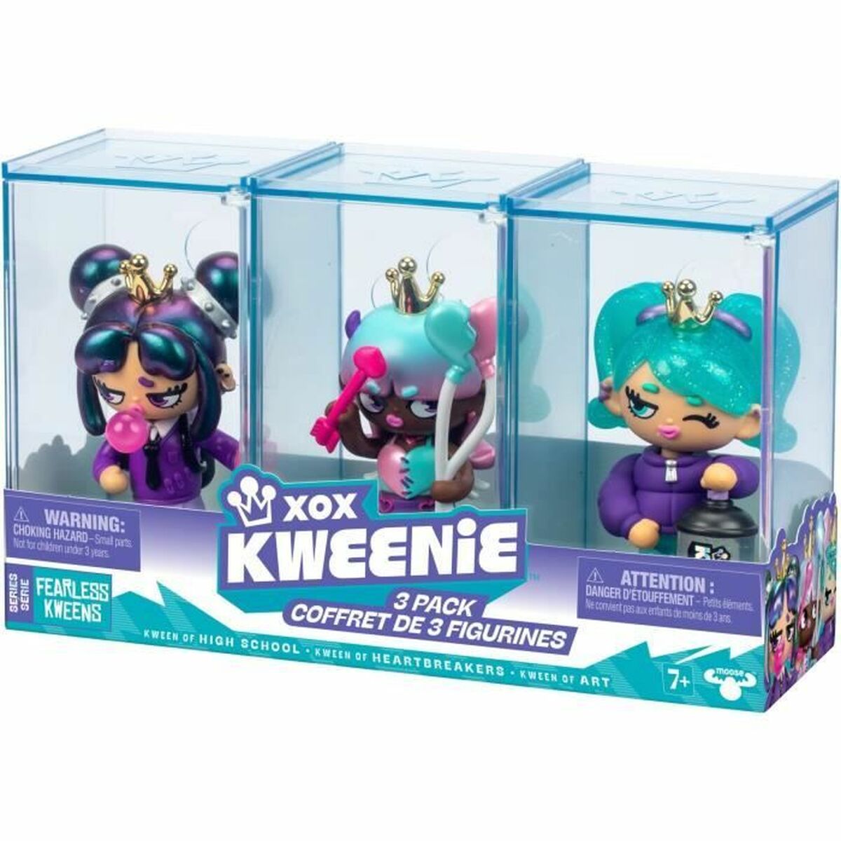 Ledad figur XOX KWEENIE XOX KWEENIE Serie Fearless 13 cm Flicka - 5