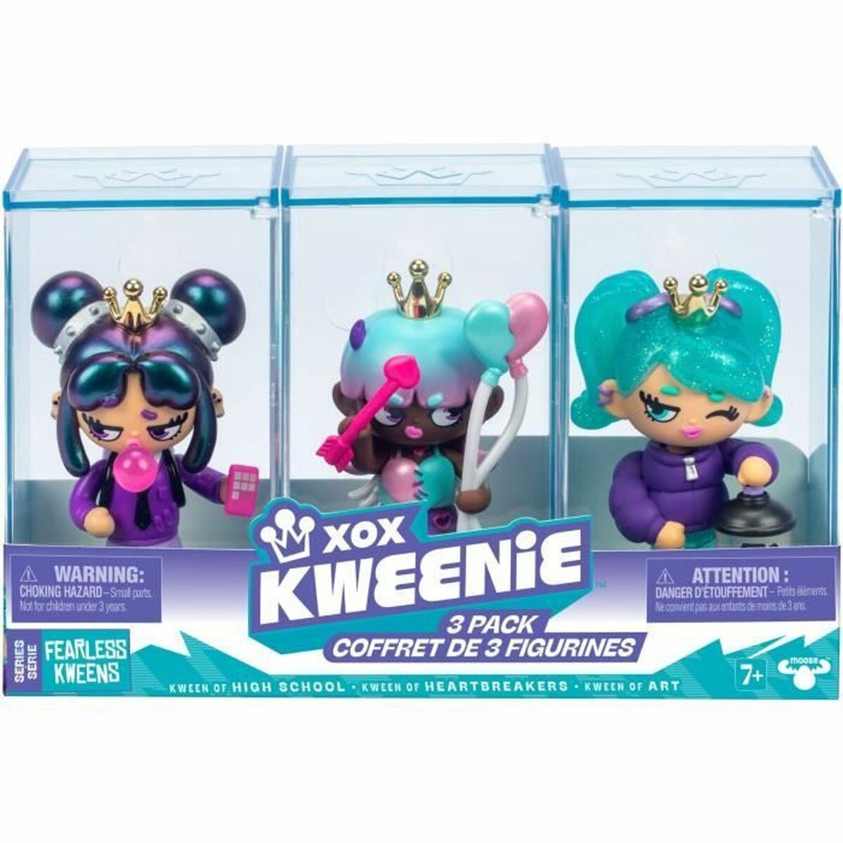 Ledad figur XOX KWEENIE XOX KWEENIE Serie Fearless 13 cm Flicka - 6