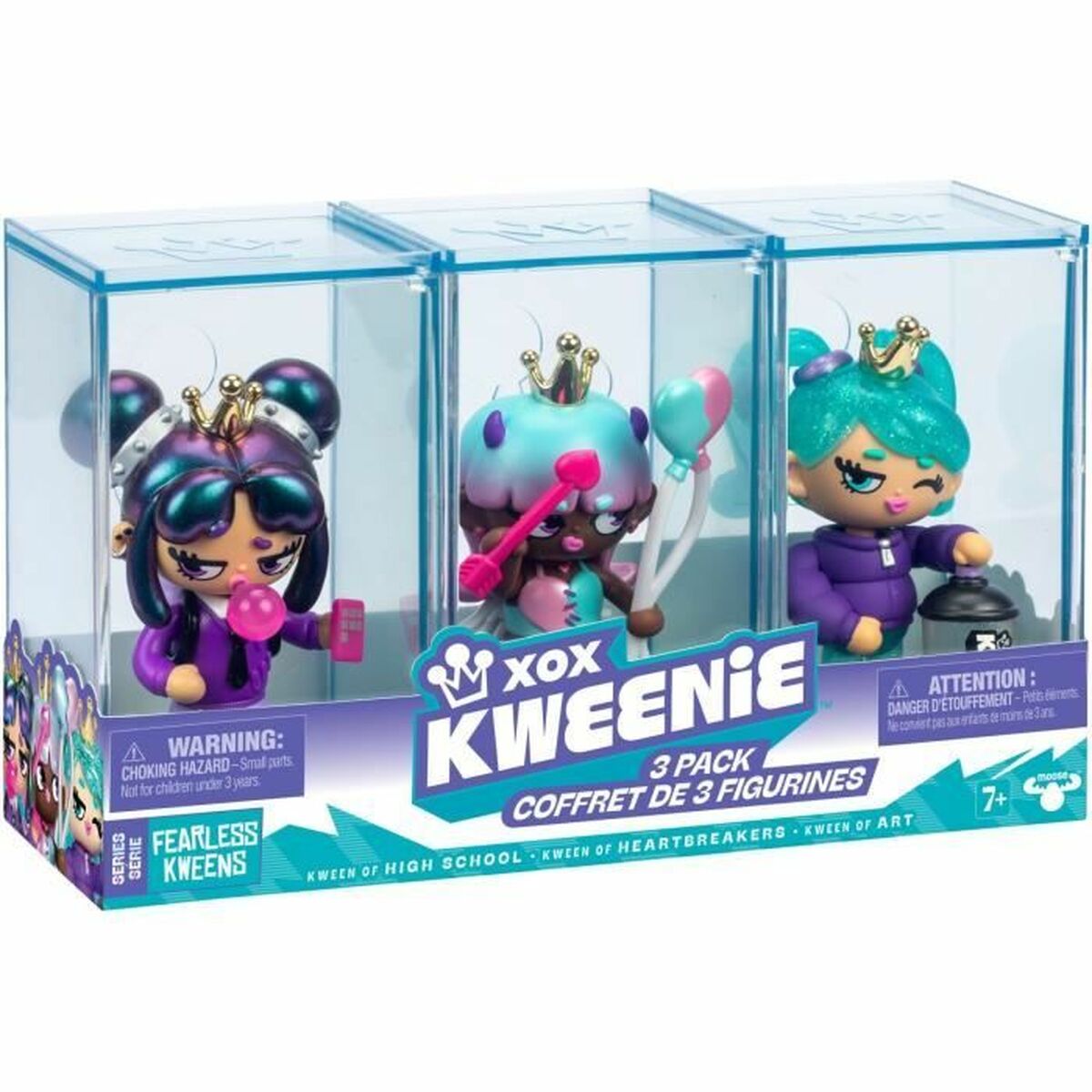 Ledad figur XOX KWEENIE XOX KWEENIE Serie Fearless 13 cm Flicka