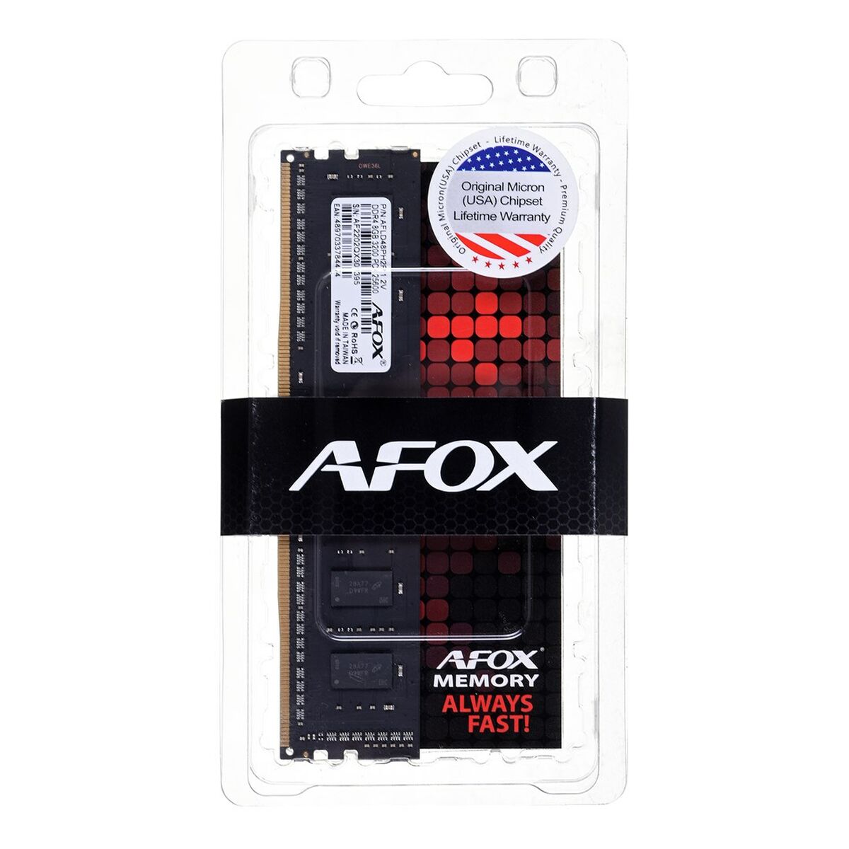 RAM-minne Afox PAMAFODR40033 16 GB DDR4 CL18