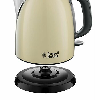 Vattenkokare med LED -ljus Russell Hobbs 24994-70 Kräm 2400 W (1 L)