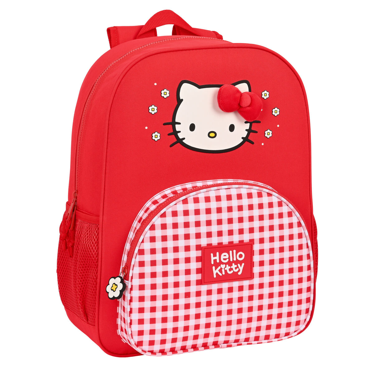 Skolryggsäck Hello Kitty Spring Röd (33 x 42 x 14 cm) - 4