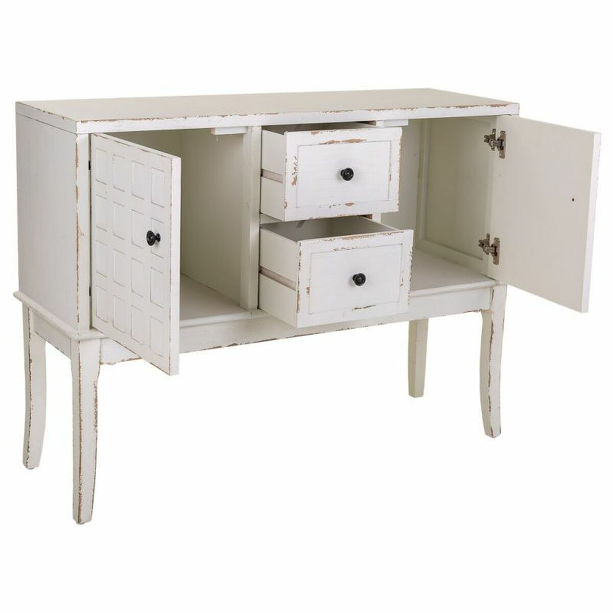 Hallmöbel med lådor Alexandra House Living Vit 36 x 82 x 108 cm - 4