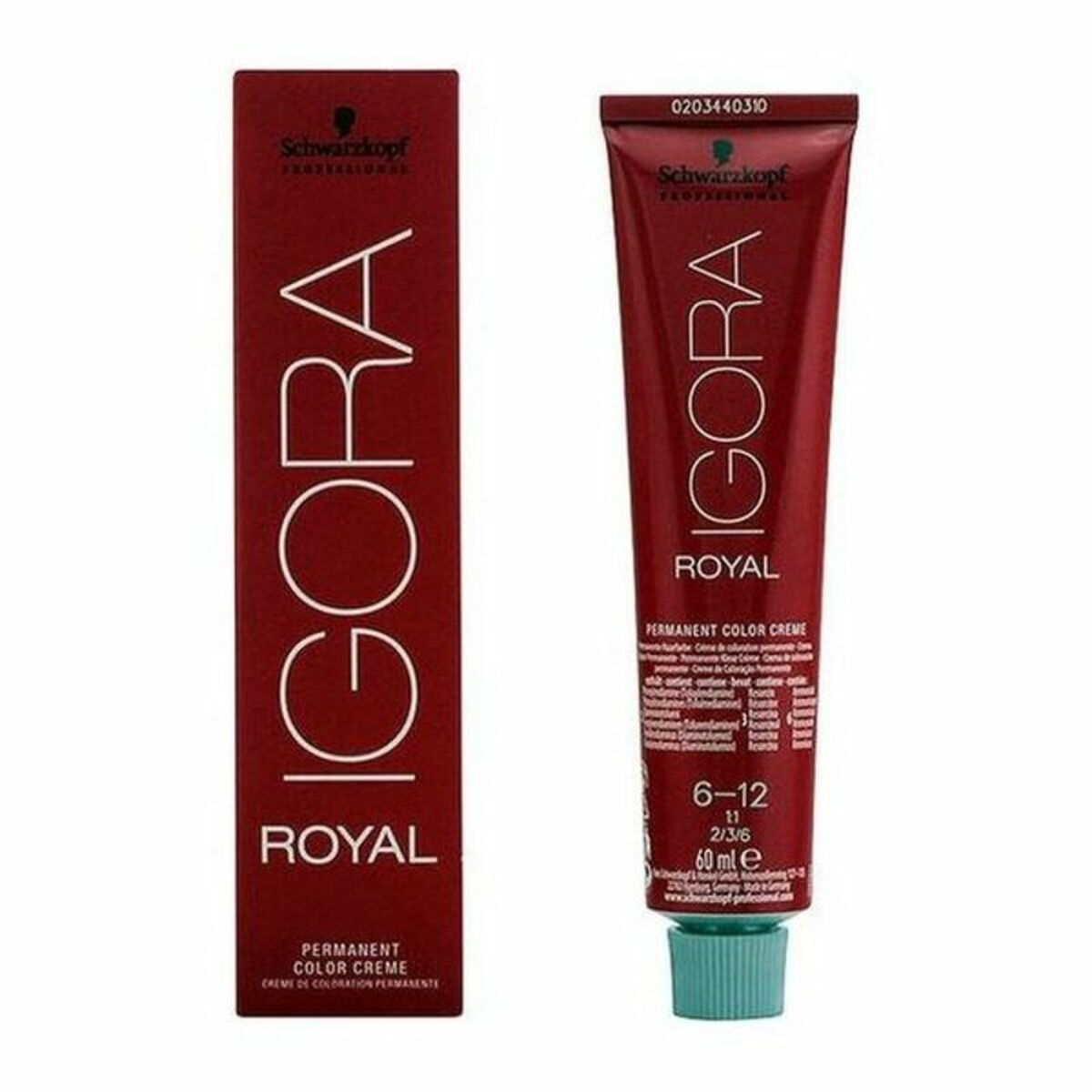 Färg utan ammoniak Schwarzkopf 1520 Nº 6-12 60 ml