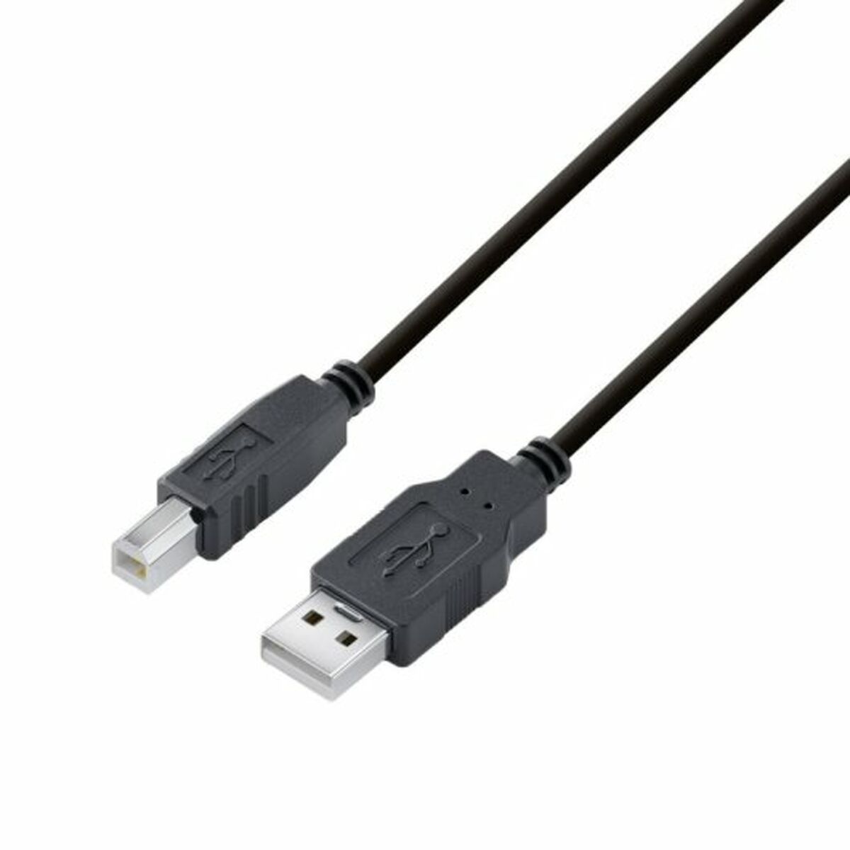 USB-kabel PcCom Svart 2 m - 2