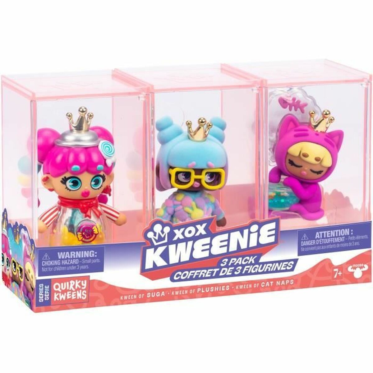 Ledad figur XOX KWEENIE XOX KWEENIE Serie Quirky 13 cm Flicka - 4