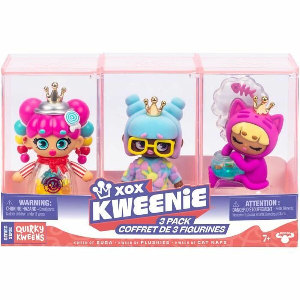 Ledad figur XOX KWEENIE XOX KWEENIE Serie Quirky 13 cm Flicka - 3