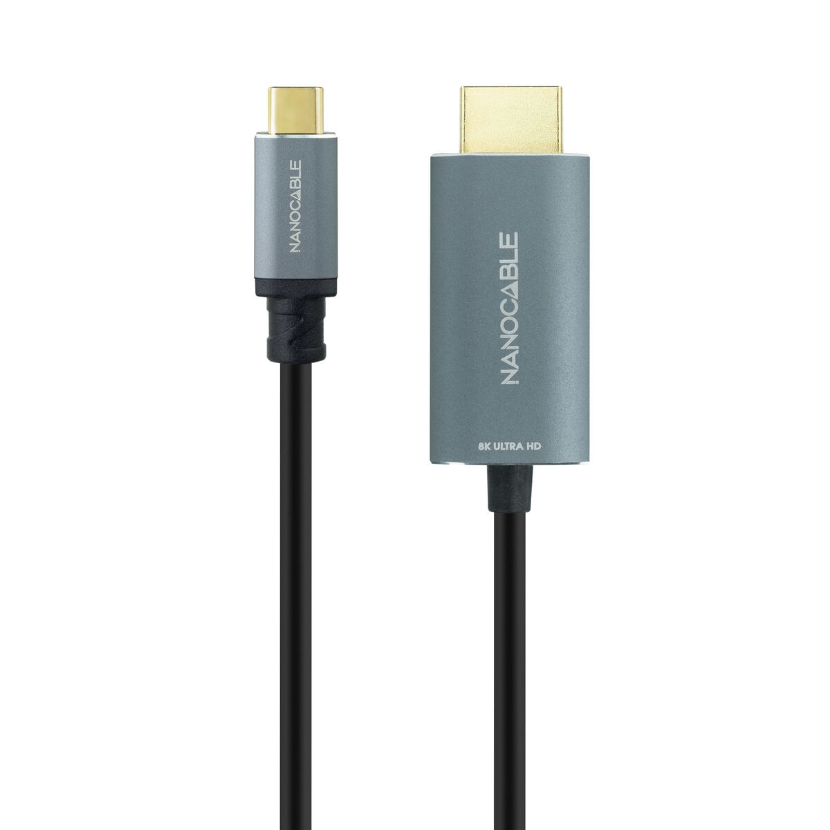 USB-C till HDMI Kabel NANOCABLE 10.15.5162 1,8 m Svart 8K Ultra HD - 2