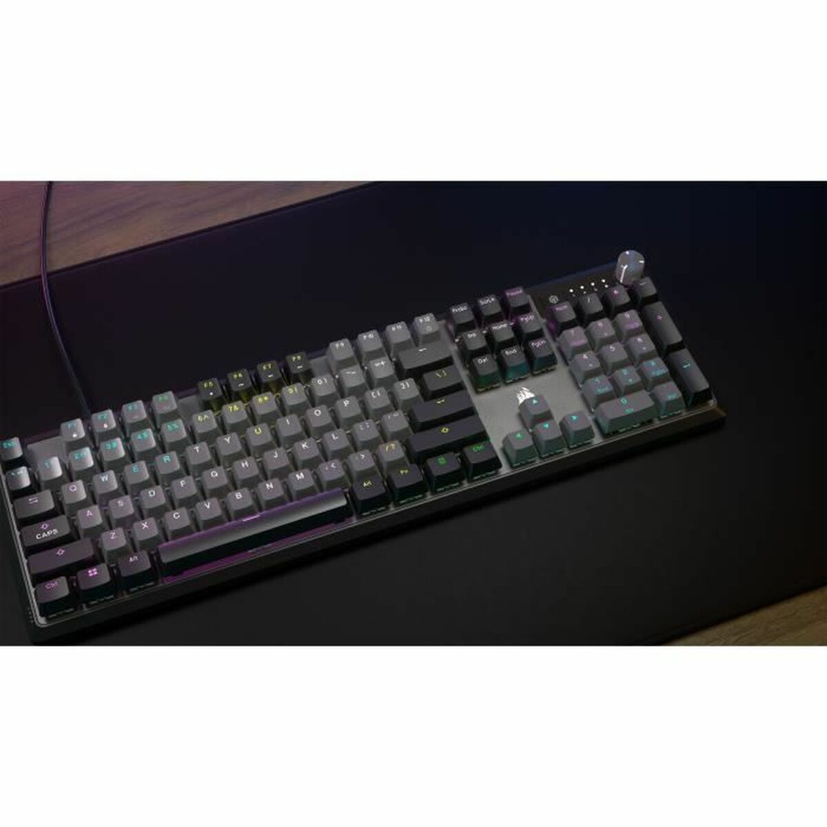 Tangentbord Corsair Svart AZERTY - 2