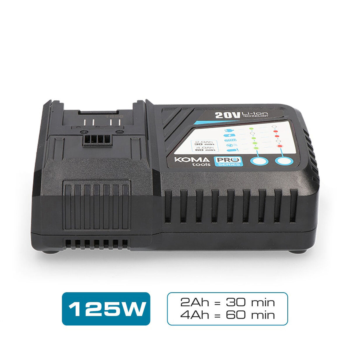 Batteriladdare Koma Tools 08773 125 W - 4