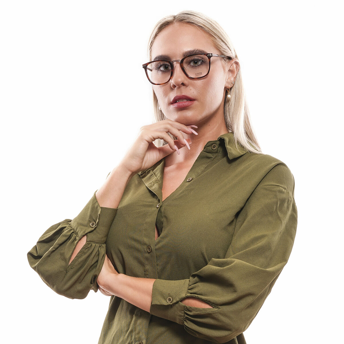 Glasögonbågar Lozza VL4152 5009AJ - 3