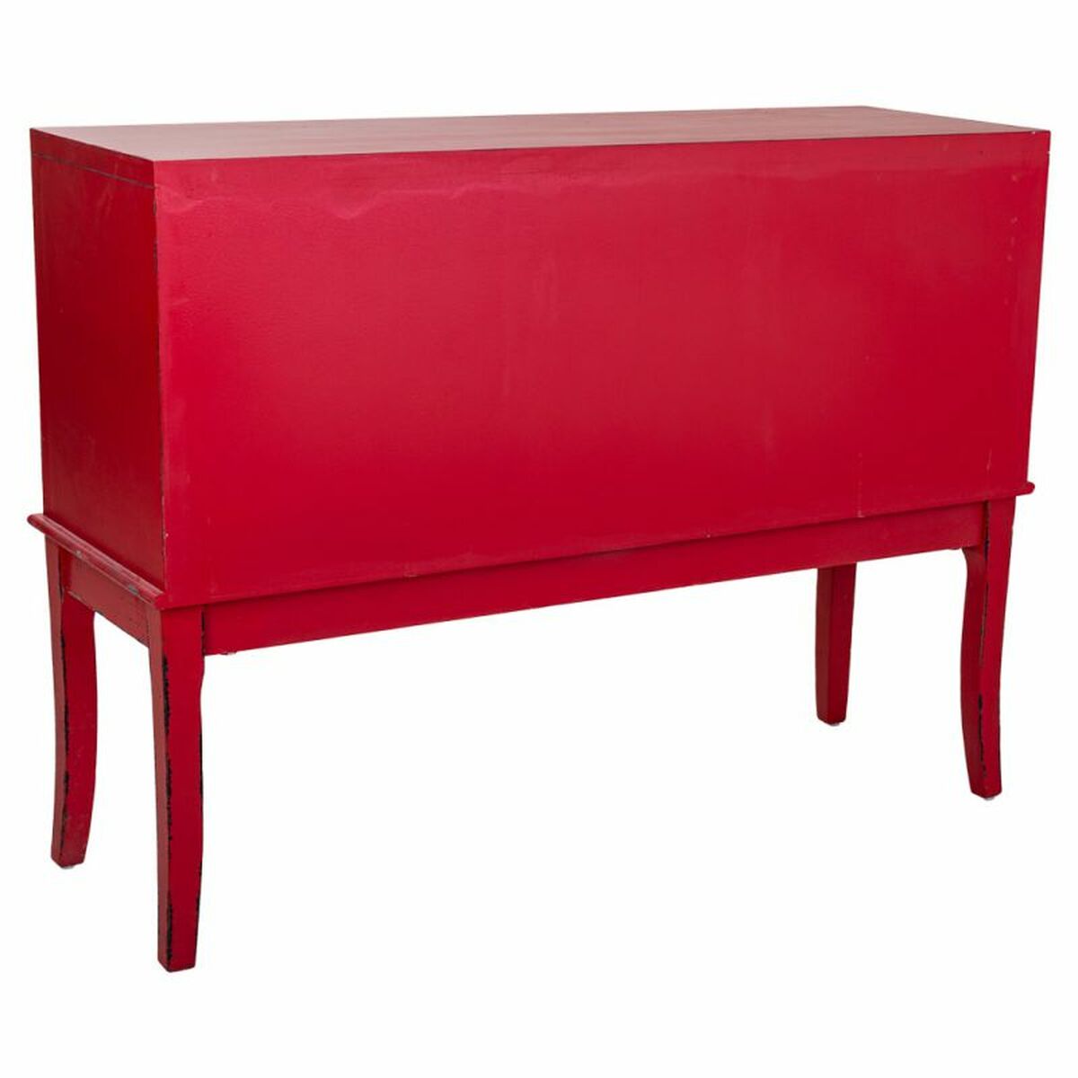 Hallmöbel med lådor Alexandra House Living Röd Granträ Trä MDF 36 x 82 x 108 cm - 5
