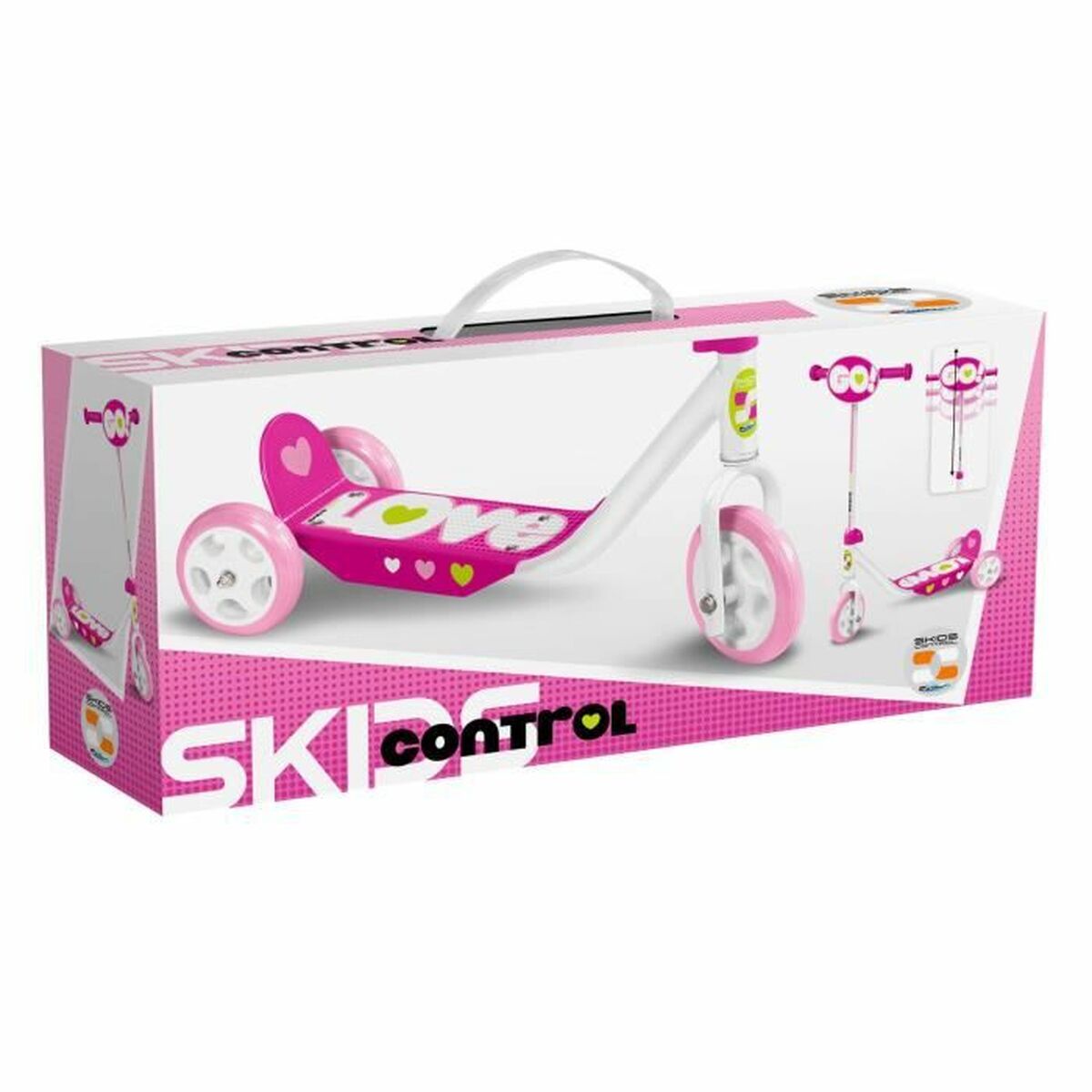 Sparkcykel Rosa - 4