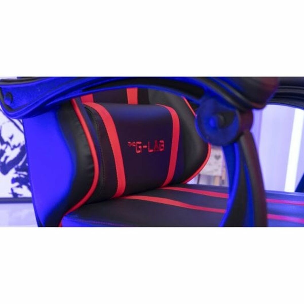 Spelstol The G-Lab Neon Röd - 3