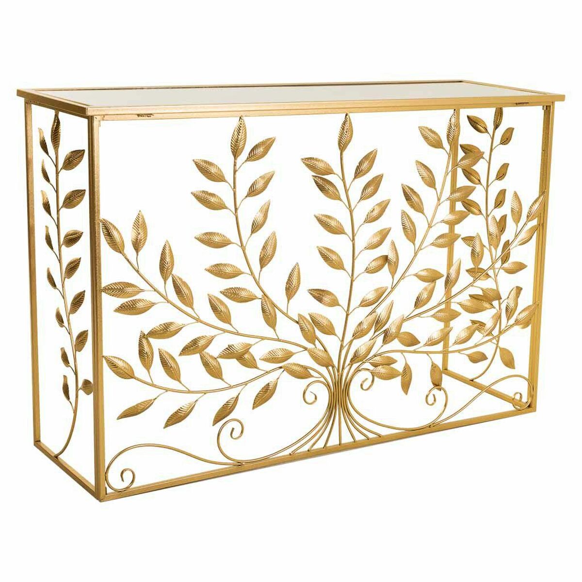 Mottagare Alexandra House Living Gyllene 40 x 80 x 120 cm