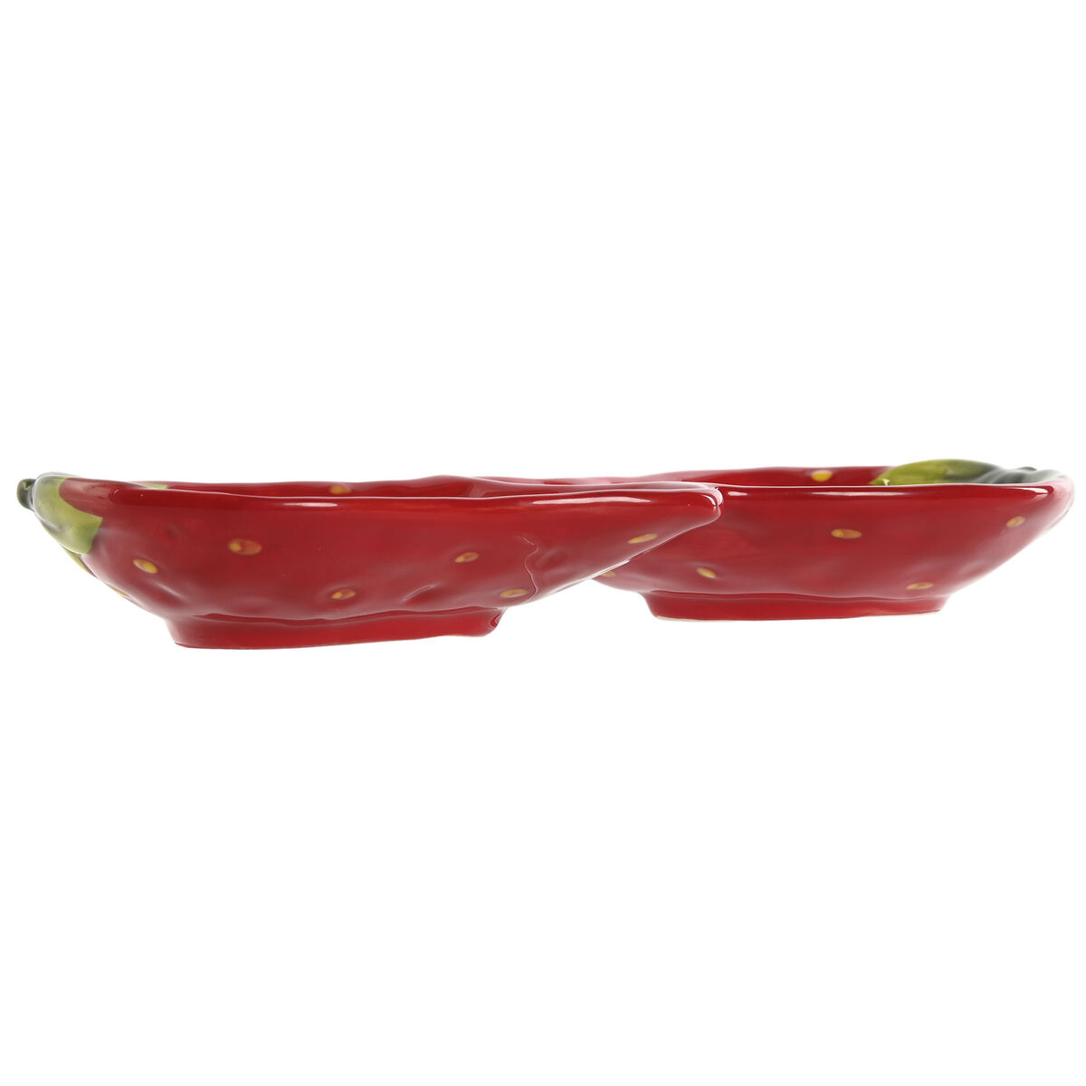 Snacksbricka Home ESPRIT Röd Modern 26 x 12,5 x 3,5 cm - 3