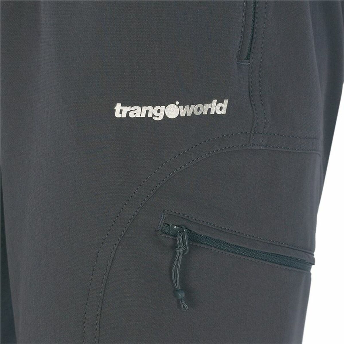 Långa träningsbyxor Trangoworld Bossons Män Mörkgrå - 2