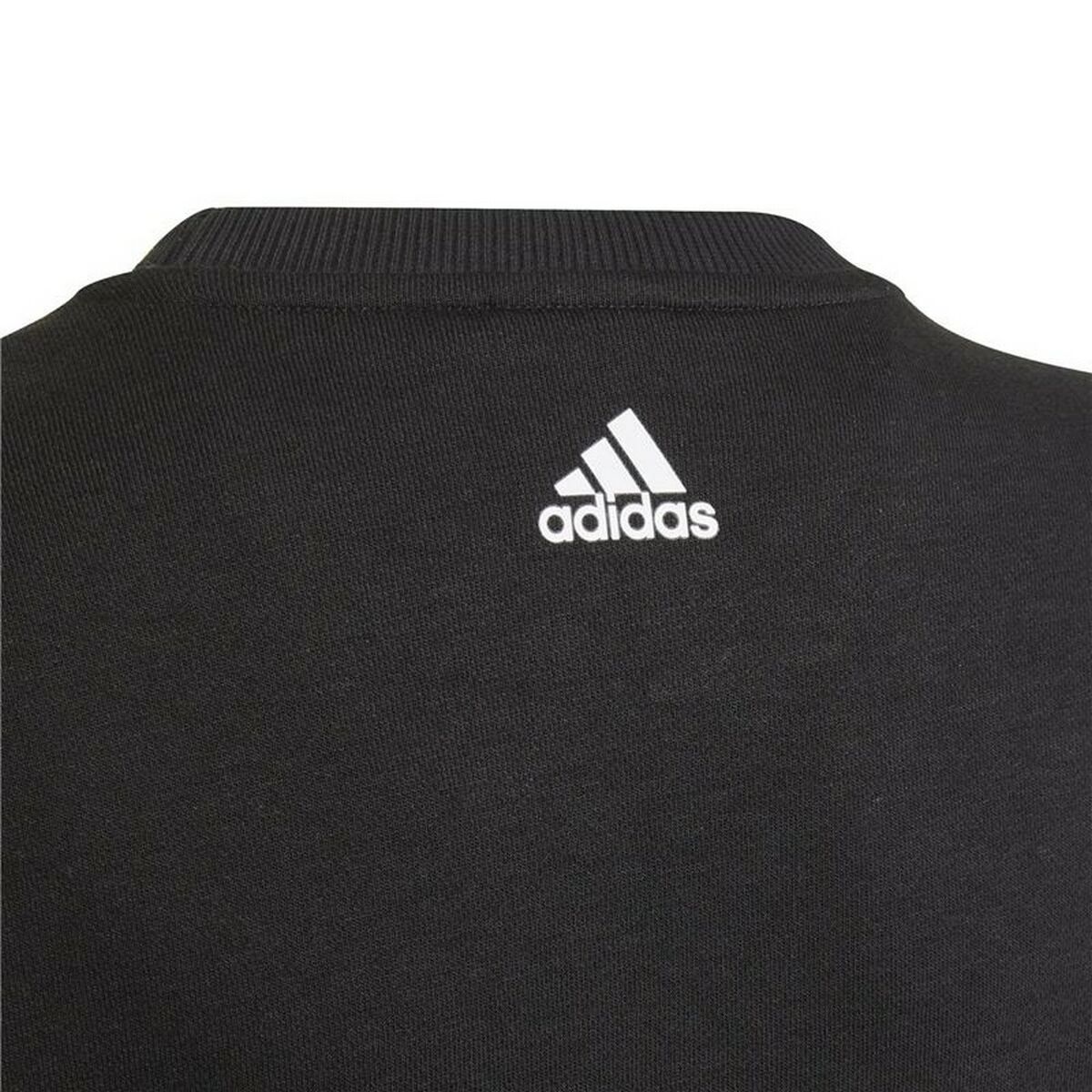 Träningsoverall barn Adidas Essentials Logo K Svart - 4
