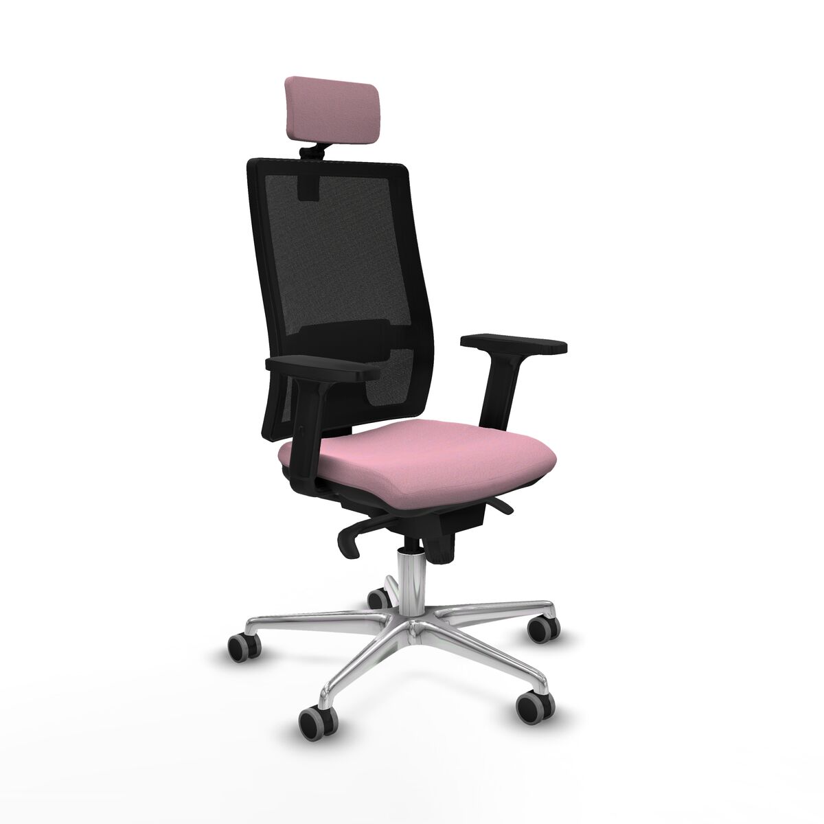 Kontorsstol med nackstöd Piqueras y Crespo 2D086G2 Rosa