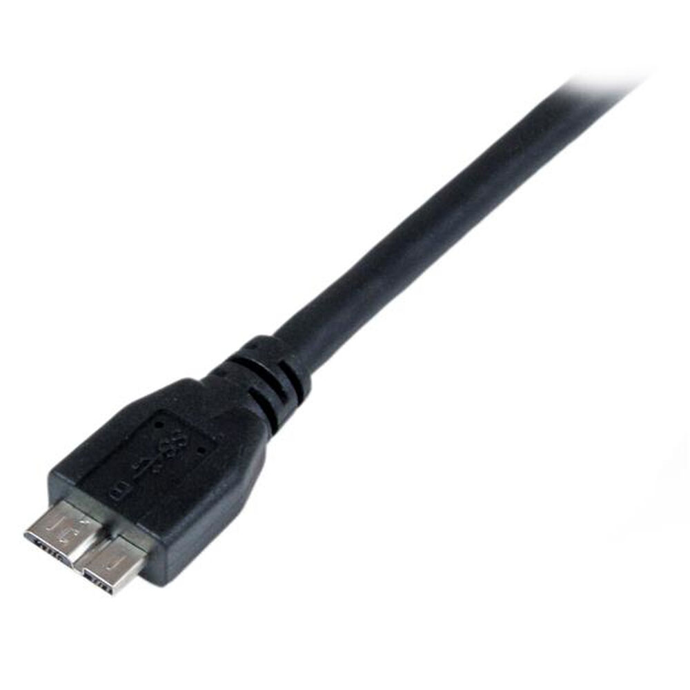USB-kabel till mikro-USB Startech USB3CAUB1M           Svart - 3